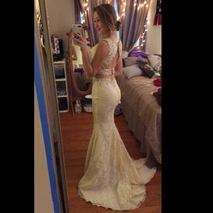 Mari Lee by Madeline Gardner Tight, long fit dress